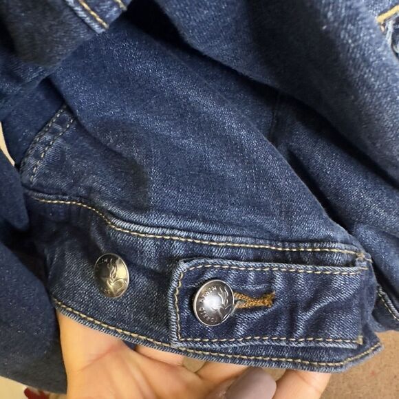 Torrid Blue Jean Denim Jacket Blue Size 3 - Picture 9 of 12